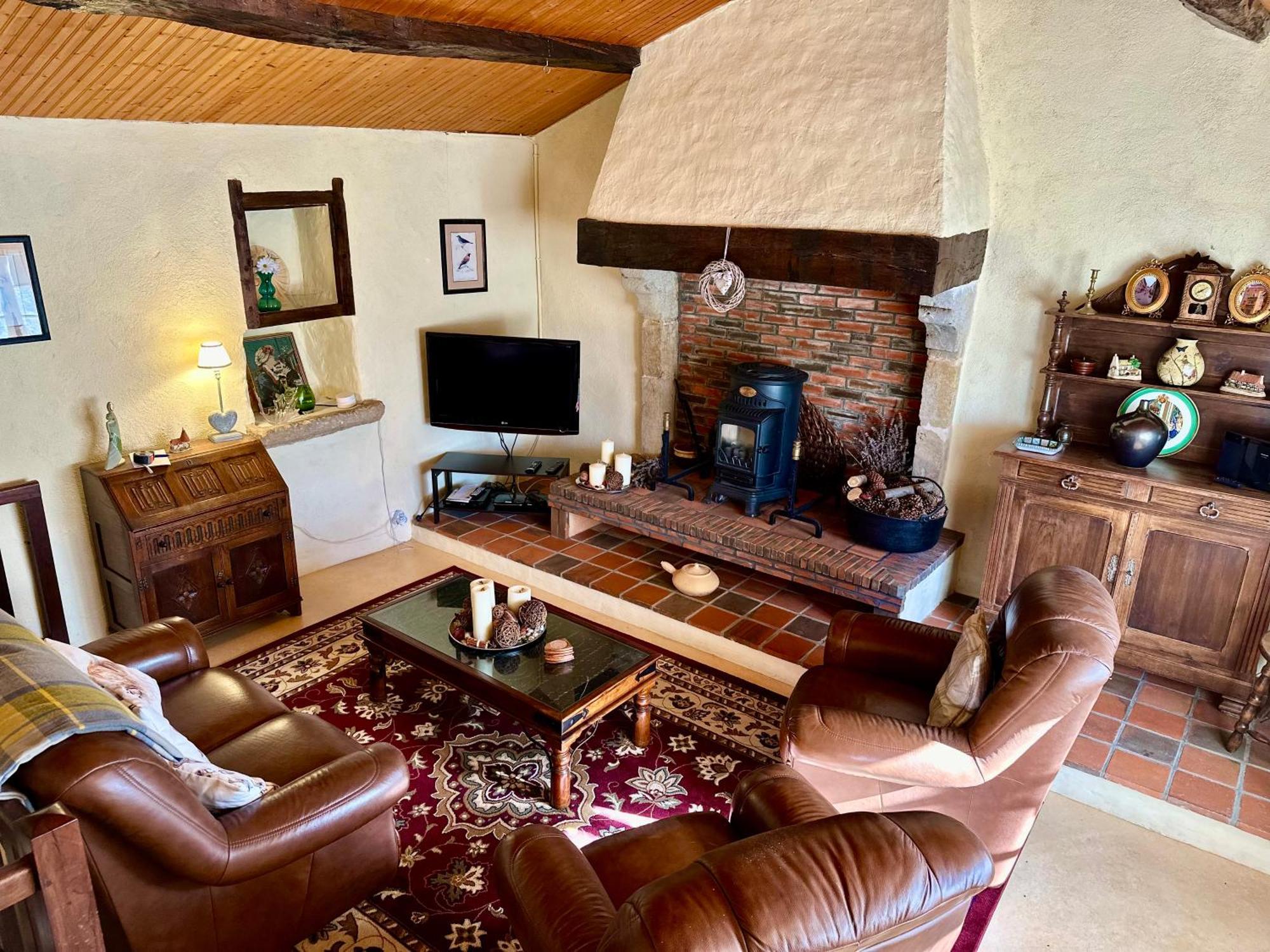 Villa Bois Mort Farm Gourgé Esterno foto